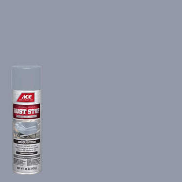 Ace Rust Stop Gloss Aluminum Protective Enamel Spray Paint 15 oz