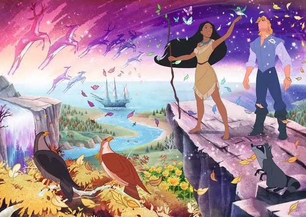 Load image into Gallery viewer, Jigsaw Puzzle Disney Collectors Pocahontas - 1000 Pieces
