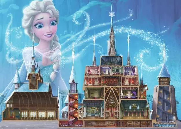 Load image into Gallery viewer, Jigsaw Puzzle Disney Castles: Elsa - 1000 Pieces
