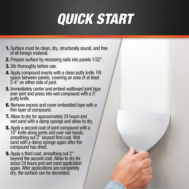 DAP White All Purpose Joint Compound 3 lb