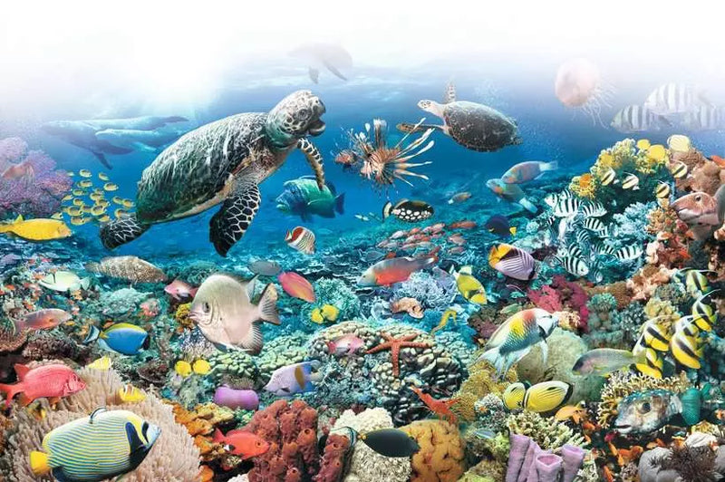 Load image into Gallery viewer, Jigsaw Puzzle Beneath the Sea - 5000 Pieces Puzzle
