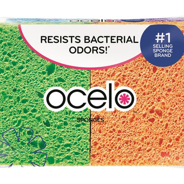 Scotch-Brite Ocelo Medium Duty Sponge For All Purpose 4 pk