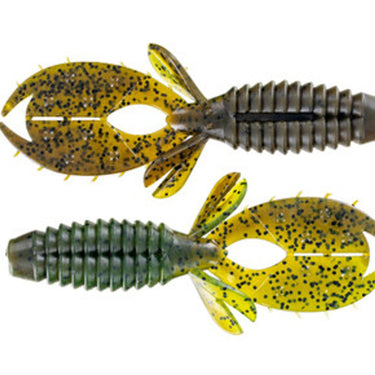 Big Bite Baits YoMama 4" Green Pumpkin Watermelon Seed Laminate