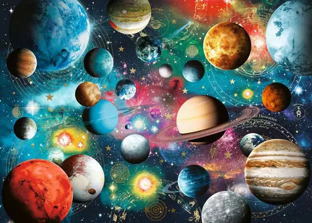 Load image into Gallery viewer, Jigsaw Puzzle Planetarium - 500 Pieces
