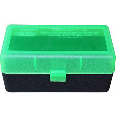 MTM RLLD Flip Top, 50-Round Ammo Case, Green/Black