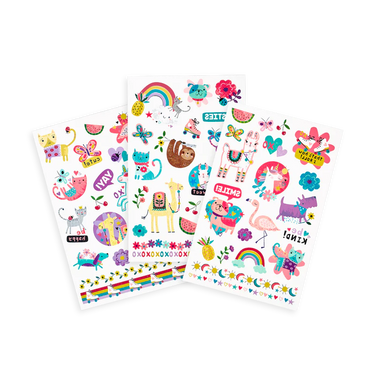 Ooly Tattoo-Palooza Temporary Tattoos - Funtastic Friends