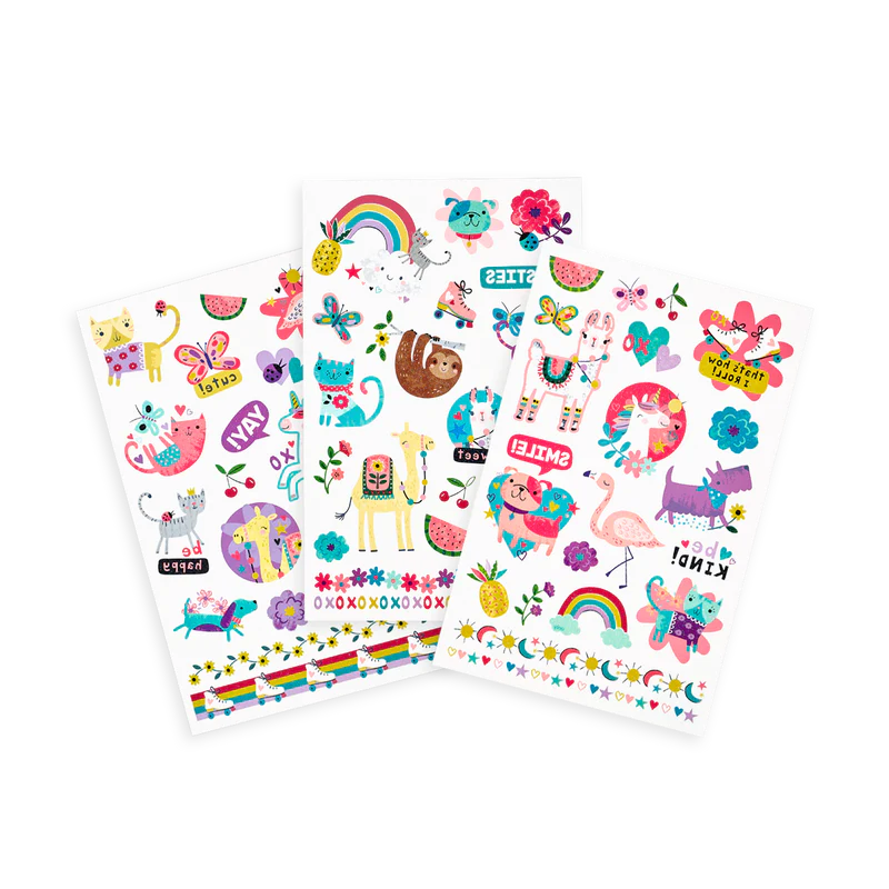 Load image into Gallery viewer, Ooly Tattoo-Palooza Temporary Tattoos - Funtastic Friends
