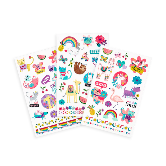 Ooly Tattoo-Palooza Temporary Tattoos - Funtastic Friends