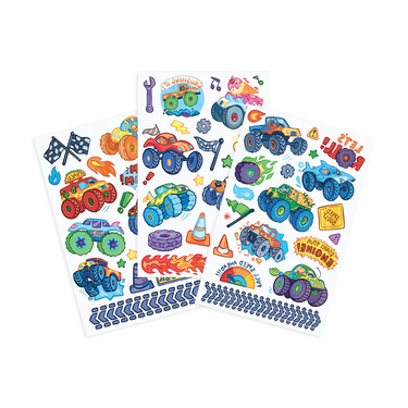 Ooly Tattoo-Palooza Temporary Tattoos - Monster Truck