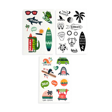 Ooly Mini Tattoo Palooza Temporary Tattoos - Beach Days