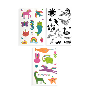 Ooly Mini Tattoo Palooza Temporary Tattoos - Unicorn Party