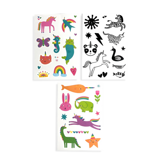 Ooly Mini Tattoo Palooza Temporary Tattoos - Unicorn Party