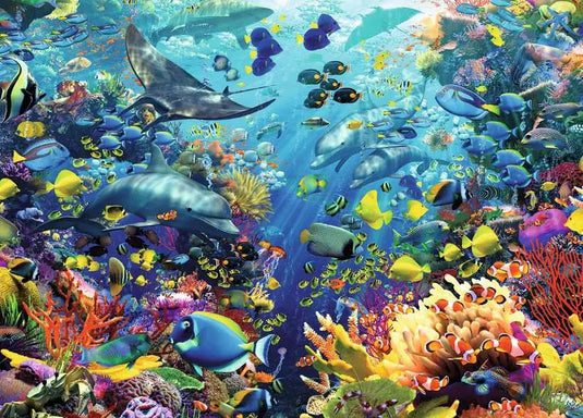 Jigsaw Puzzle Underwater Paradise - 9000 Pieces Puzzle
