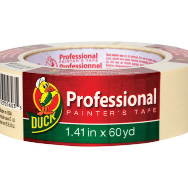 Duck Professional 1.41 in. W X 60 yd L Beige Medium Strength Painter's Tape 1 pk