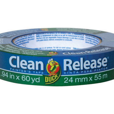 Duck Clean Release .94 in. W X 60 yd L Blue Medium Strength Painter's Tape 1 pk