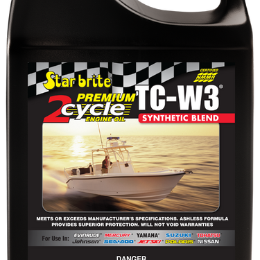 Superbrite Premium 2-Cycle Engine Oil TC-W3 1 gal