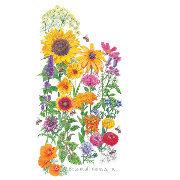 Load image into Gallery viewer, Save the Bees Flower Mix Seeds
