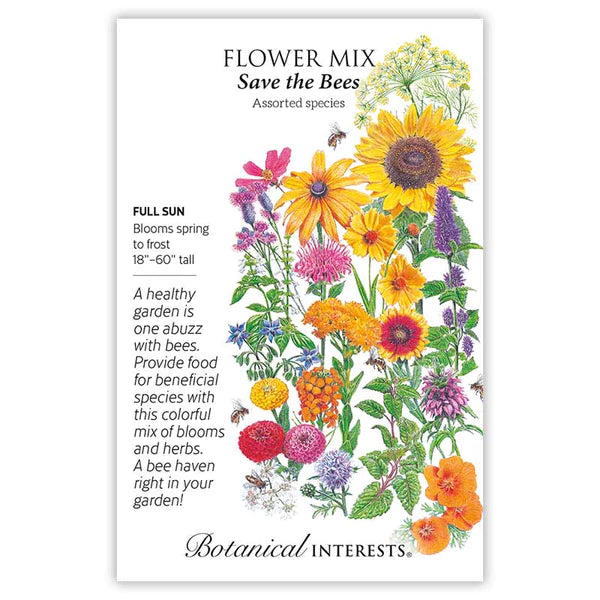 Load image into Gallery viewer, Save the Bees Flower Mix Seeds

