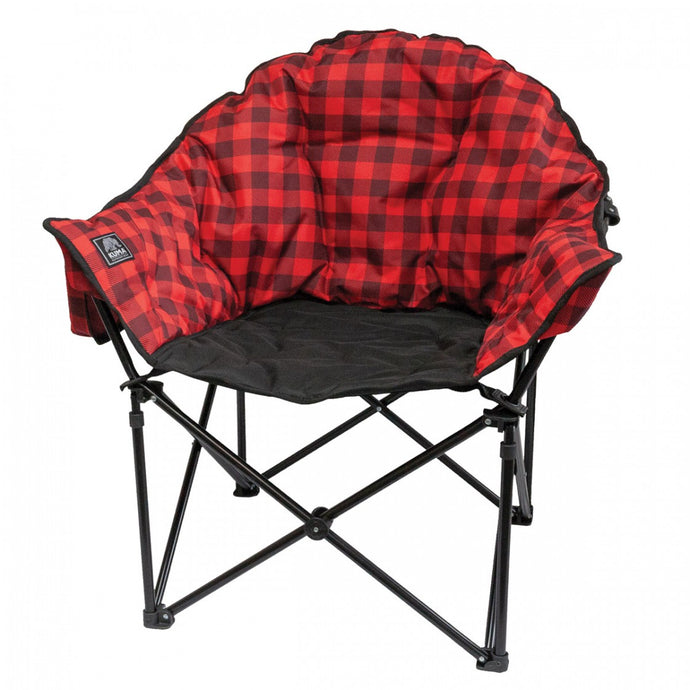 Kuma Lazy Bear Chair Red/Black