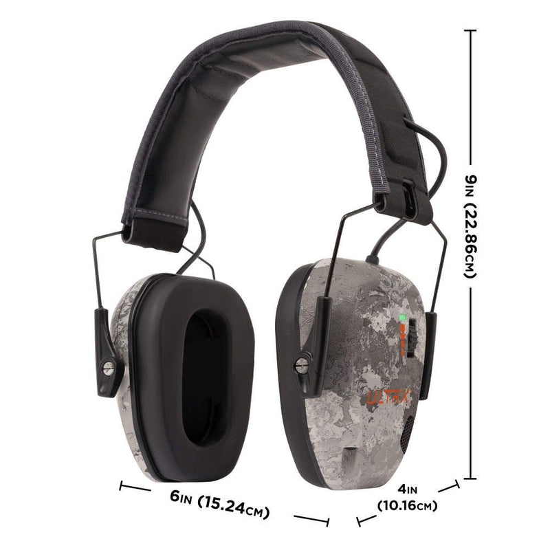 Load image into Gallery viewer, Allen ULTRX Bionic Electronic Earmuff - Veil Tac Gray Camo
