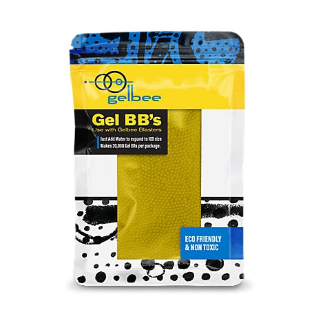 Crosman Gelbee BBs in Resealable Package, 20,000 ct., Yellow
