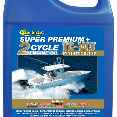 Superbrite Super Premium 2-Cycle Engine Oil TC-W3 1 gal