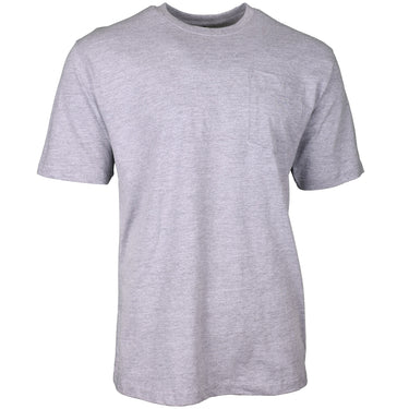 Key Spartan Short Sleeve Pocket Tee (Grey Heather) Size XL