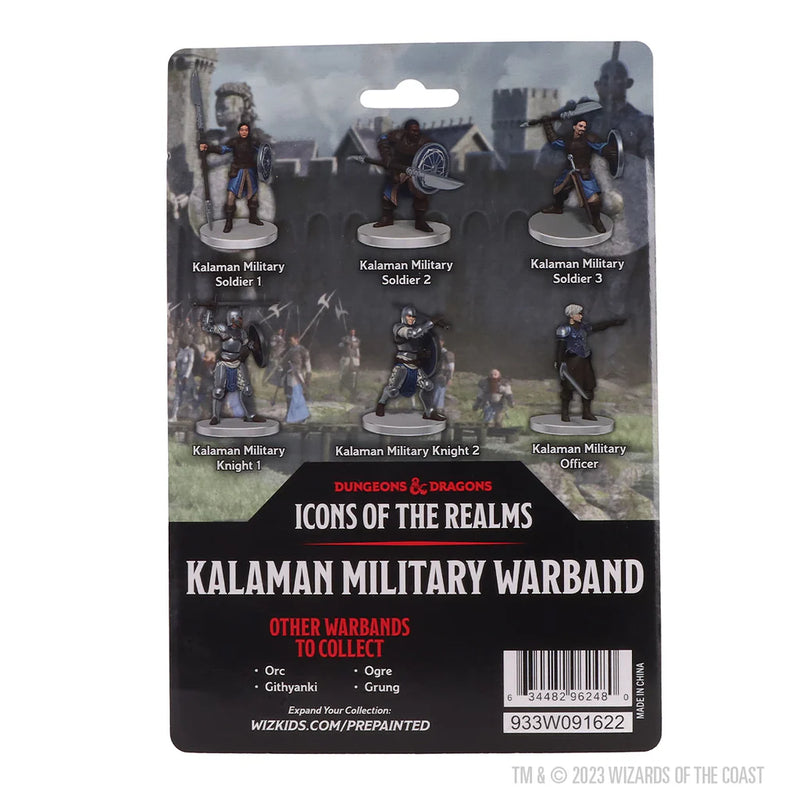 Load image into Gallery viewer, D&amp;D ICONS OF THE REALMS: KALAMAN MILITARY WARBAND
