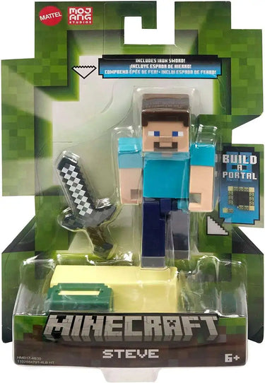 Minecraft Figurenz Minecraft Action Figures & Accessories Collection, 3.25-in Scale & Pix ...