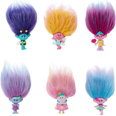 Trolls 3 Band Together Pom Poms Assortment (1 Random Keychain)