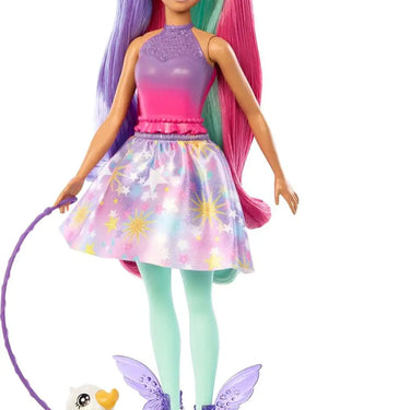 Barbie A Touch Of Magic Doll, The Glyph With Fantasy Outfit, Pet & Accessories