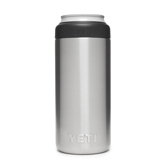 Yeti Rambler Colster Slim Can Insulator - Stainless Steel