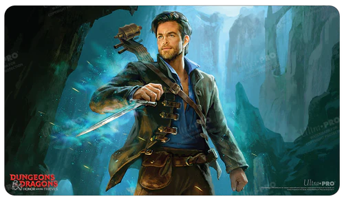 Honor Among Thieves Chris Pine Standard Gaming Playmat for Dungeons & Dragons