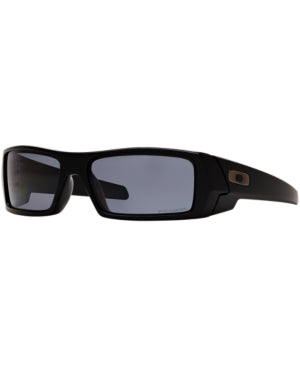 Oakley Gascan Matte Black W/ Grey Polarized Lenses