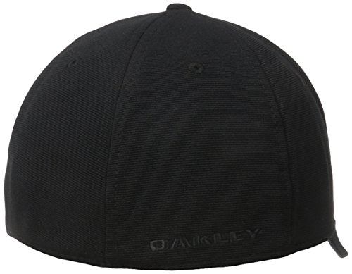 Oakley Tincan Logo Hat, Black/Carbon Fiber Large/Xlarge