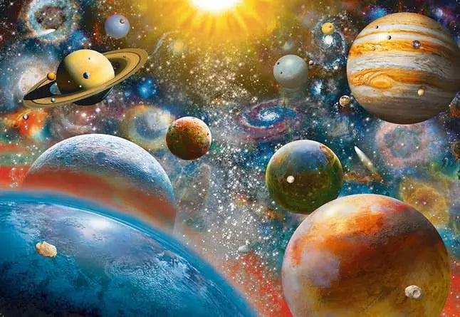 Load image into Gallery viewer, Jigsaw Puzzle Planetary Vision - 1000 Pieces
