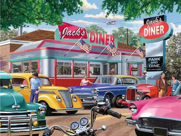 Load image into Gallery viewer, Jigsaw Puzzle Meet you at Jack&#39;s - 750 Pieces
