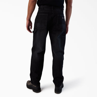 Dickies Relaxed Fit Heavyweight Carpenter Jeans (Black Denim) Size 36x30