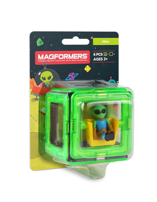 Magformers Figure Plus Alien 6pc Set