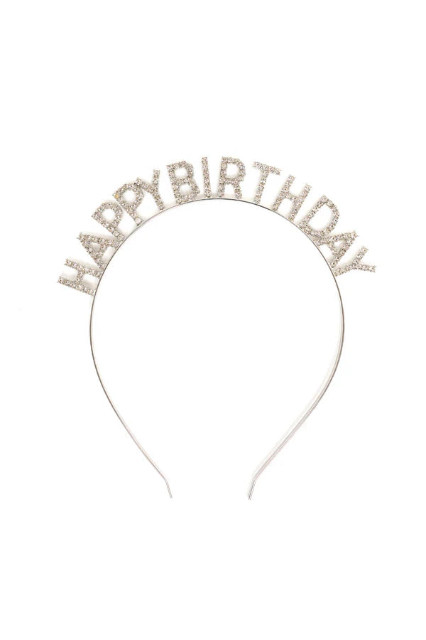 Load image into Gallery viewer, Happy Birthday Rhinestone Headband
