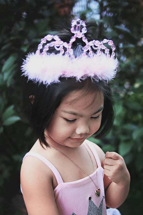 Tiara Princess Pink and Silver