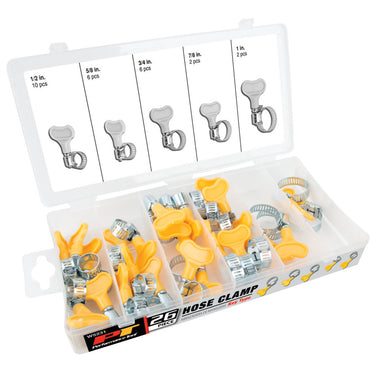 Performance Tool26 pc. Key Type Hose Clamp Assortment