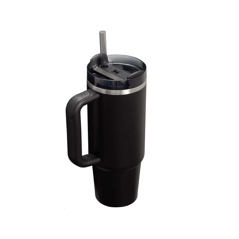 Load image into Gallery viewer, Stanley Quencher FlowState 30 oz Black BPA Free Insulated Tumbler
