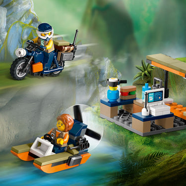 LEGO® City Jungle Explorer Helicopter at Base Camp