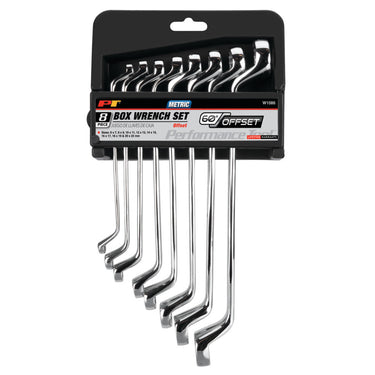8 pc. Offset Metric Box Wrench Set