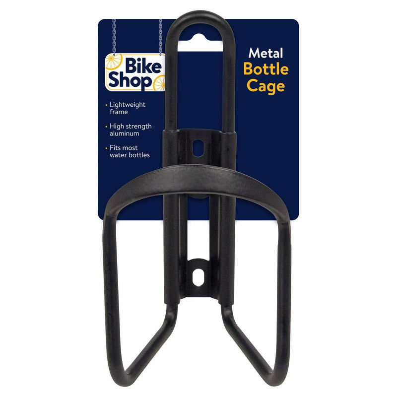 Load image into Gallery viewer, Bike Shop Essential Metal Water Bottle Cage, Black

