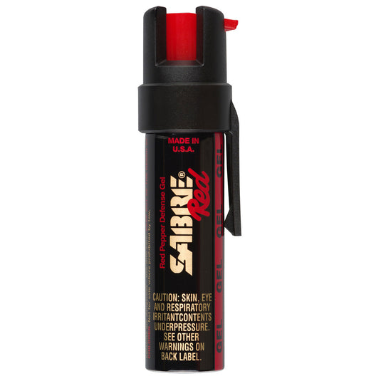 SABRE Red Pepper Defense Gel w/ Clip & Twist Lock Safety