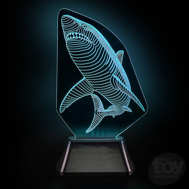 10" 3D Laser Light Shark