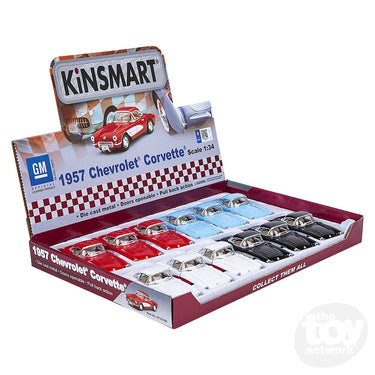 5" Die-Cast 1957 Chevrolet Corvette (Sold Separately)