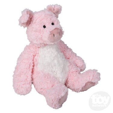 8" Scruffy Buddies Pig Plush
